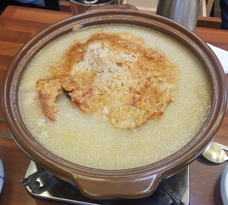  블챌 오늘 일기 8일차 용전동/중리동 이우철 한방 누룽지 삼계탕(토종 한방 누룽지 백숙)에서 저녁식사