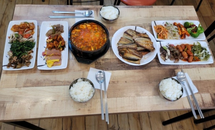  불로시장맛집 옥정이네식당 가성비 좋은 엄마밥상