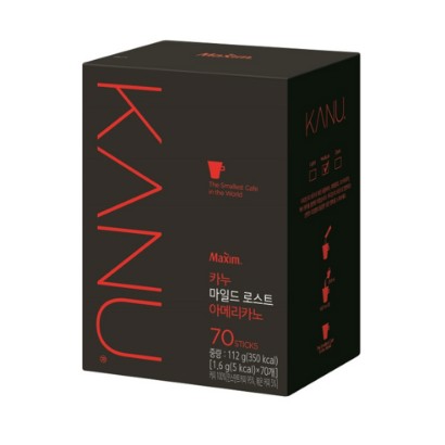 선택고민 해결 카누 콜롬비아 블랜드 마일드 로스트 아메리카노, 1.6g, 840개 추천해요