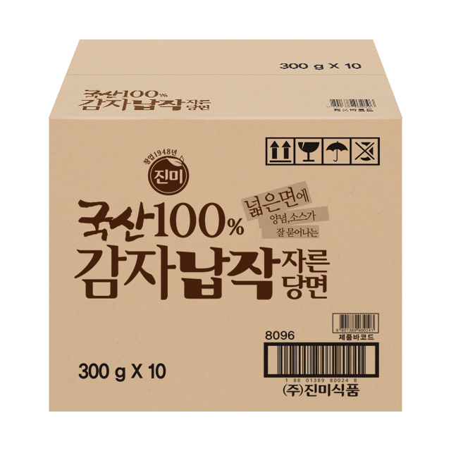선호도 좋은 진미 감자납작 자른 당면, 300g, 10개 좋아요 선호도 좋은 진미 감자납작 자른 당면, 300g, 10개 좋아요