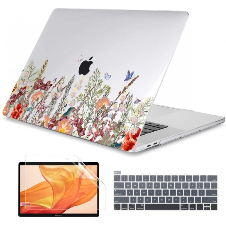 갓성비 좋은 Dongke MacBook Pro 13인치 케이스 모델 A2338 M1/A2251/A2289 2020 출시 MacBook Pro용 플라스틱 하드 쉘 케이스 커버(망막,
