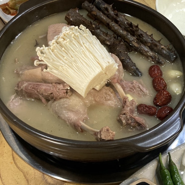  평택 청담마루 몸보신 하기 딱좋은 오리백숙맛집!!