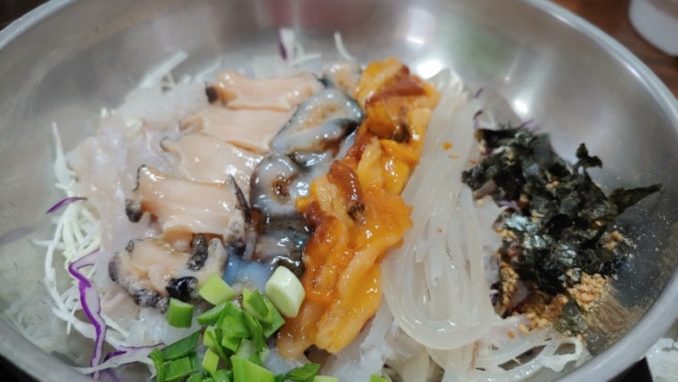  강릉 물회 맛집, 사천진리 물회 : 초여름 아침에 항구에서  신선함의 절정인 서민음식 물회를 즐긴다_강릉여행, 강릉맛집