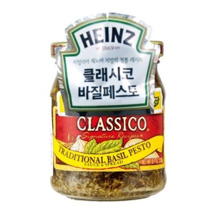 갓성비 좋은 하인즈 클래시코 바질 페스토, 230g, 3개 추천해요 갓성비 좋은 하인즈 클래시코 바질 페스토, 230g, 3개 추천해요