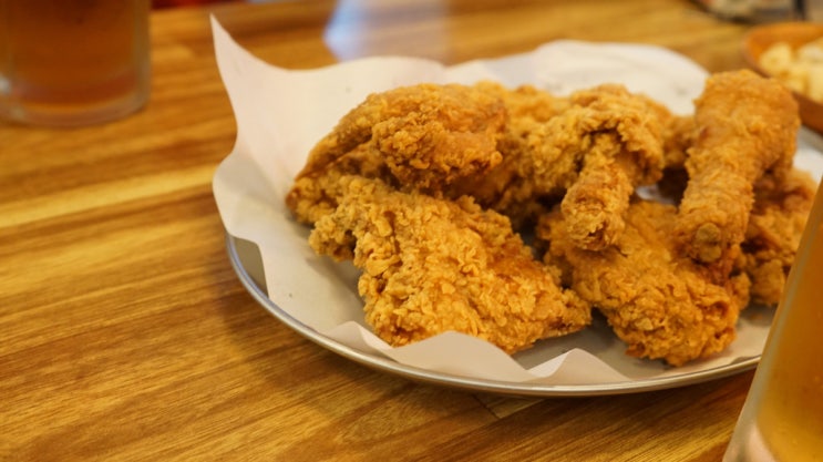  개봉동 치킨 맛집 오부장 치킨과 망고수박