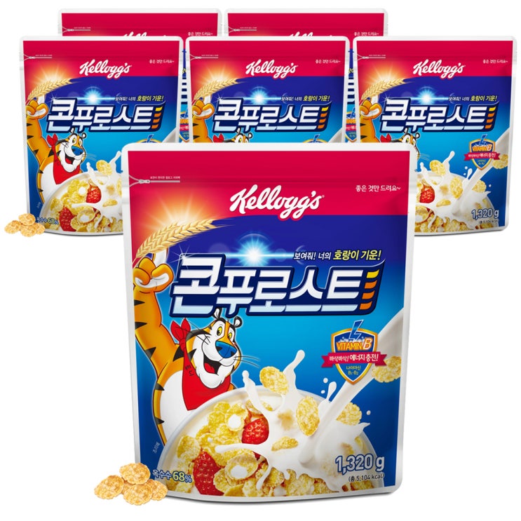 요즘 인기있는 켈로그 콘푸로스트 시리얼, 1320g, 6개 추천해요 요즘 인기있는 켈로그 콘푸로스트 시리얼, 1320g, 6개 추천해요