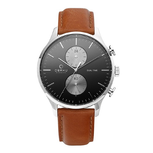 의외로 인기있는 세이코 OBAKU 오바쿠 V196GUCURZ STORM OCEAN 쿼츠 42mm 남성가죽 추천합니다