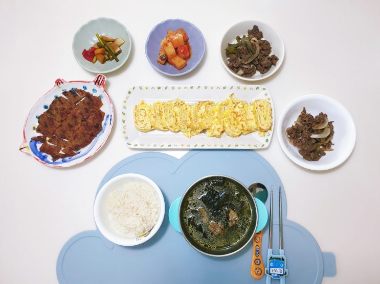  '요아빠 불꽃남자k 의 1년에 한번 차리는 막둥이 생일상