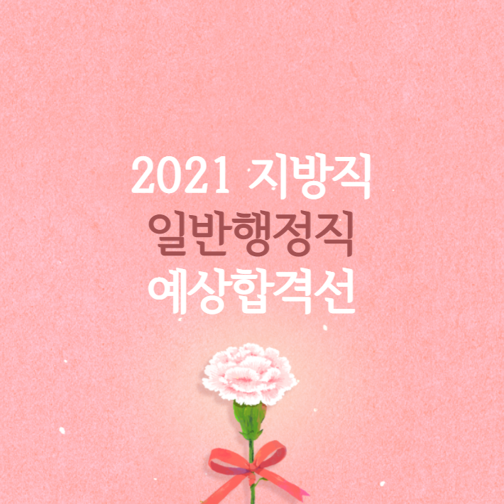  2021 지방직 9급 일반행정직 예상합격선