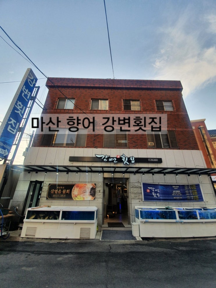  마산 석전동 강변횟집 부수기 마산횟집 창원 향어 창원횟집 마산향어 합성동 강변횟집