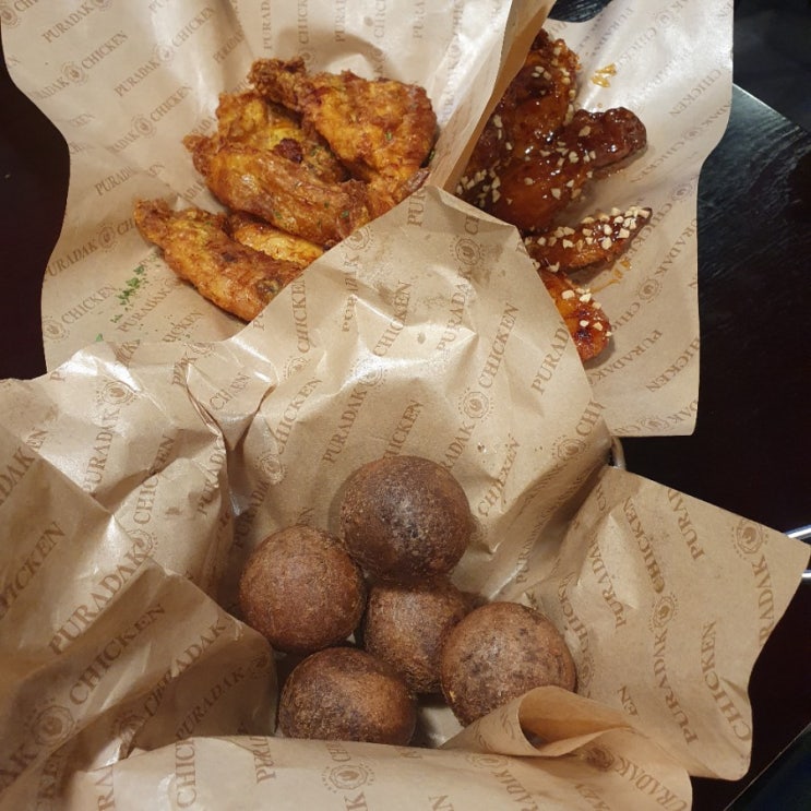  화곡맛집_푸라닭 치킨 홀에서 먹고왔어요 :)