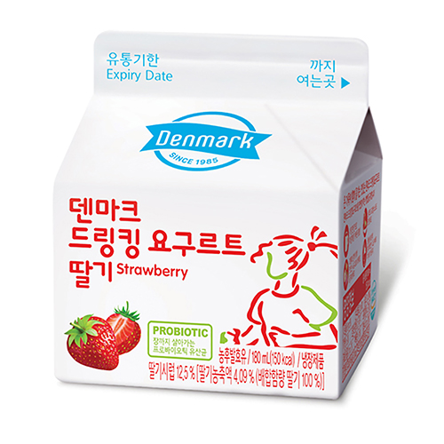 가성비 좋은 덴마크 드링킹 요구르트 정기배송, 금요일마다, 딸기 10개씩 4주간 총40개 배송 ··· 가성비 좋은 덴마크 드링킹 요구르트 정기배송, 금요일마다, 딸기 10개씩 4주간 총40개 배송 ···
