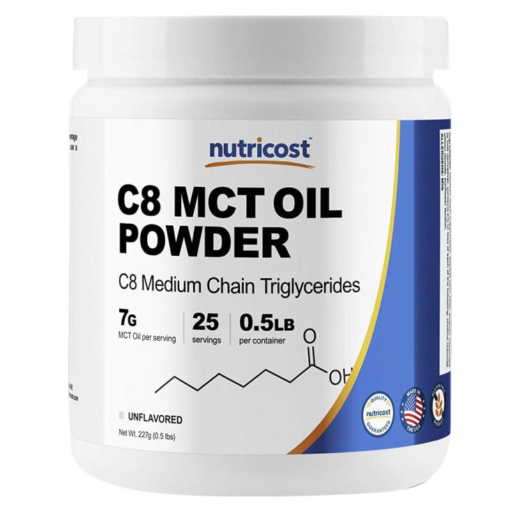 선택고민 해결 뉴트리코스트 C8 MCT 오일 파우더 언플레이버드 글루텐 프리, 227g, 1개 추천해요 선택고민 해결 뉴트리코스트 C8 MCT 오일 파우더 언플레이버드 글루텐 프리, 227g, 1개 추천해요