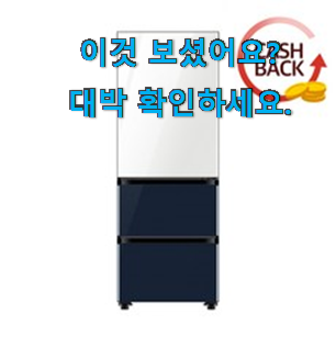  후회없는 비스포크 3도어냉장고 꿀템 추천합니다.