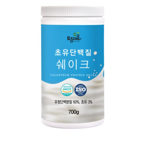 구매평 좋은 토종마을 초유 단백질 쉐이크, 700g, 2개 ···