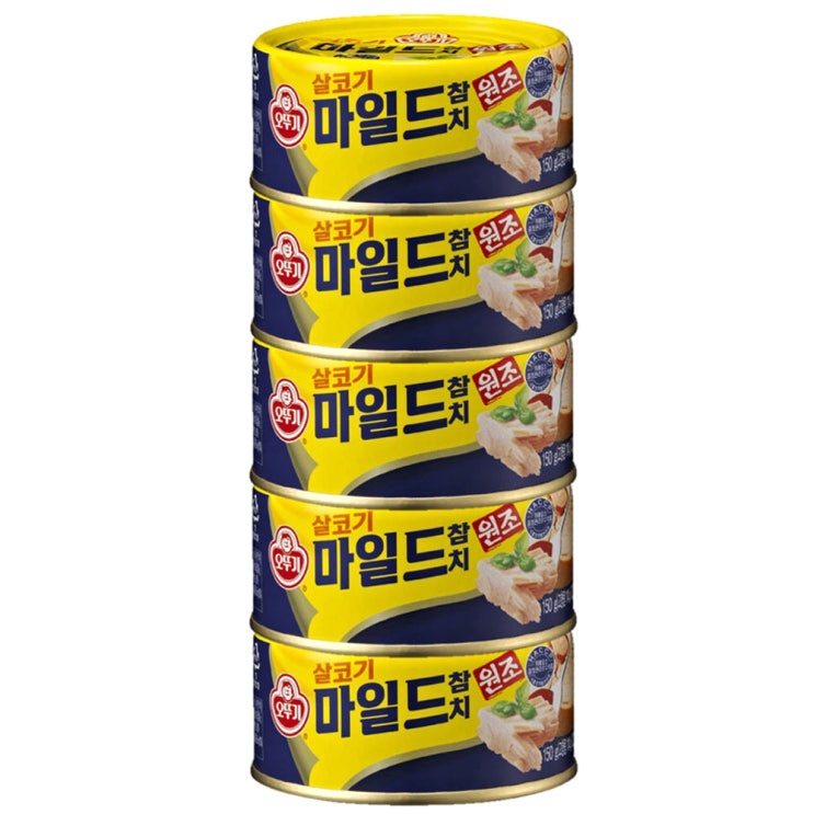 구매평 좋은 오뚜기 마일드 참치캔, 150g, 5개 추천해요