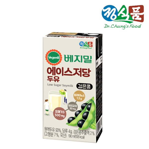 갓성비 좋은 베지밀 에이스 저당 두유 190ml 48팩, 에이스 190ml 48팩 추천합니다