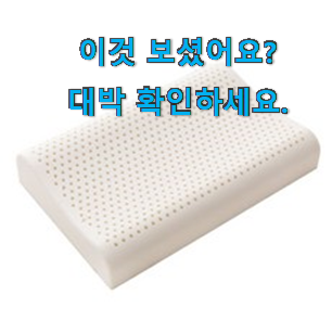  흥미로운 아지오텍스 라텍스베개 신박한물건 갖고싶어요.