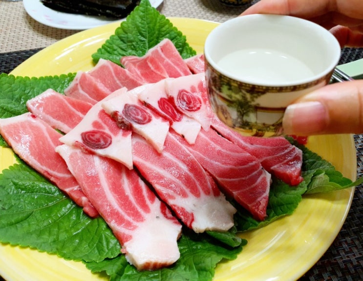  집에서먹는 참치회 참치회배달은 얌테이블로