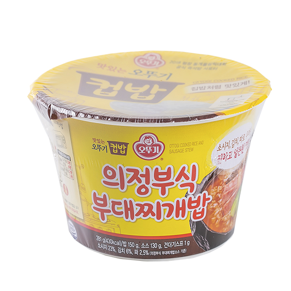 잘나가는 오뚜기 컵밥 의정부식 부대찌개밥 281g 식품 > 냉장/냉동식품 냉장냉동 간편조리 냉장/냉동 즉석밥, 1 좋아요 잘나가는 오뚜기 컵밥 의정부식 부대찌개밥 281g 식품 > 냉장/냉동식품 냉장냉동 간편조리 냉장/냉동 즉석밥, 1 좋아요