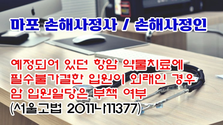  서울 마포 손해사정인과 서울 특별시 마포구 도화동 손해사정사의 섬세하면서 월등한 법리 설명 및 상담 자문