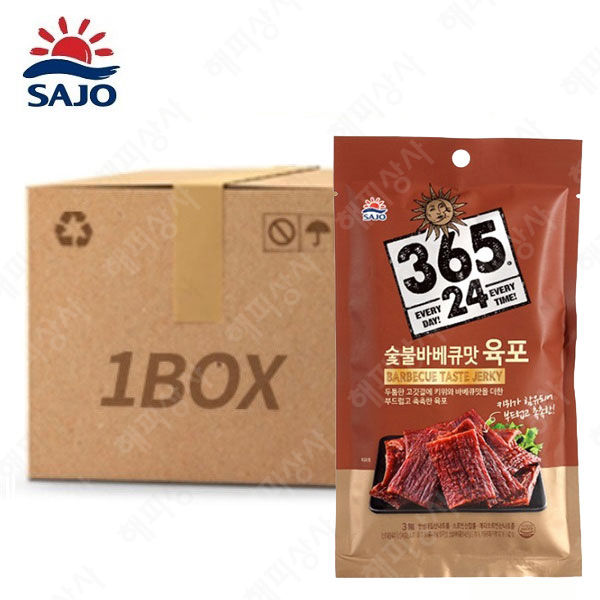 의외로 인기있는 사조 숯불바베큐 육포 30g x 1박스, 30개 좋아요