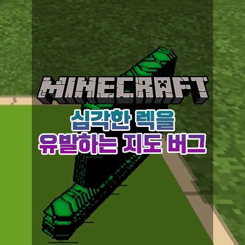  마인크래프트 역대급 지도 버그 [3D Map]
