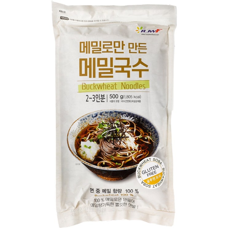 인지도 있는 효자원 메밀로만 만든 메밀국수, 500g, 3개 ··· 인지도 있는 효자원 메밀로만 만든 메밀국수, 500g, 3개 ···