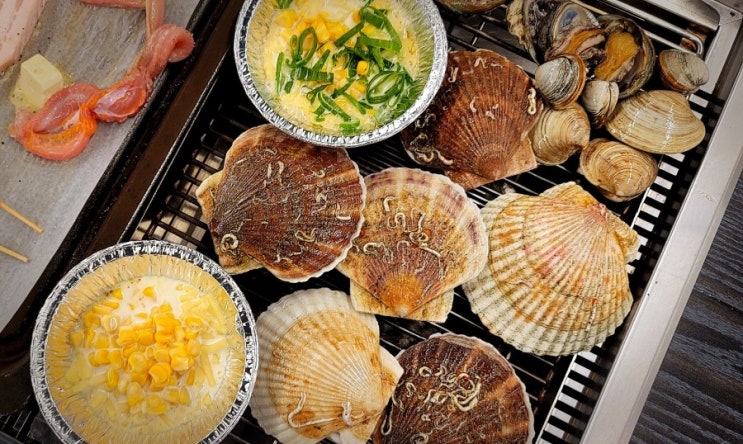  대구 대곡동 맛집, 조개창고(무한리필 조개구이, 가리비, 키조개, 전복, 조개탕)