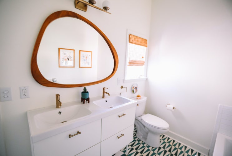 [더블(double) 세면대] 가족의 라이프 스타일에 맞춘 욕실 인테리어 아이템, 더블세면대