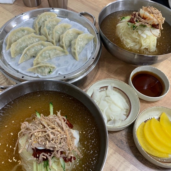 [ 울산맛집 ] 울산밀면전문점 / 울산밀면 / 국물시원한 밀면 / 밀면맛집 / 손만두