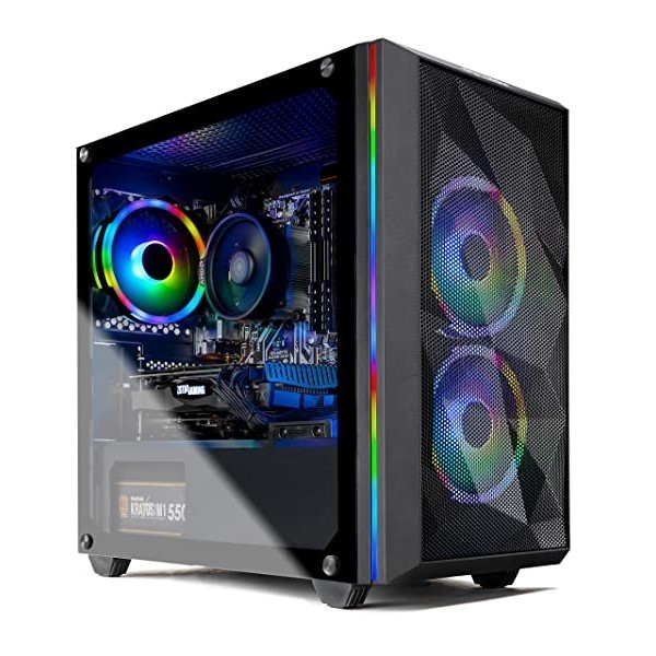 갓성비 좋은 [미국] 943690 Skytech Chronos Mini Gaming PC Desktop - AMD Ryzen 3 3100 NVIDIA GTX 1650 Super 4