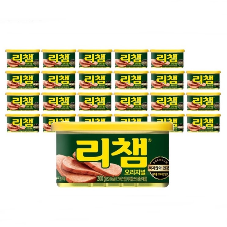가성비갑 리챔 오리지널 햄통조림, 200g, 24개 좋아요 가성비갑 리챔 오리지널 햄통조림, 200g, 24개 좋아요