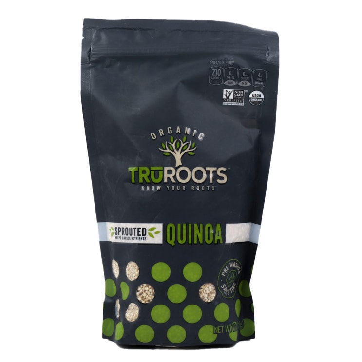 잘나가는 Truroots 홀 그레인 스프라우티드 퀴노아, 1개, 340g 좋아요 잘나가는 Truroots 홀 그레인 스프라우티드 퀴노아, 1개, 340g 좋아요