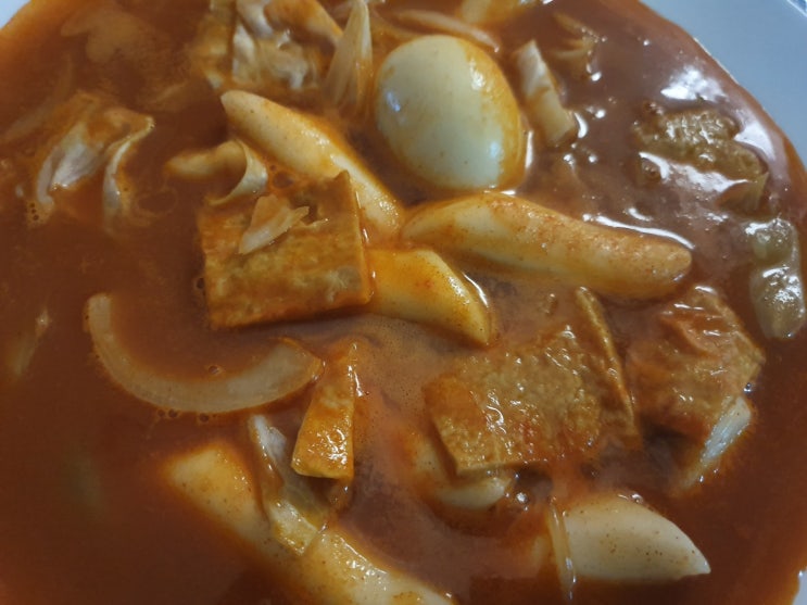  학교 가는 길 치즈 쫄볶이 스페셜