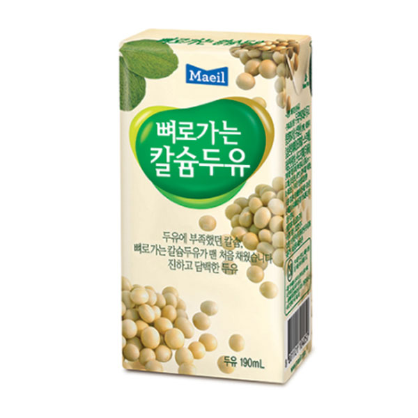 선호도 좋은 매일유업 뼈로가는 칼슘두유 담백한맛, 190ml, 16개 추천합니다