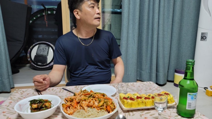  첫맛 만능 양념장으로 오징어 초무침