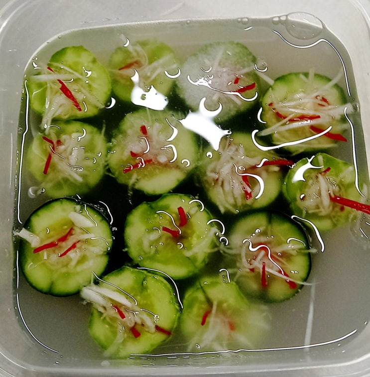  수원요리학원/반찬조리전문가과정 수강중!/6월 1일차 수업/ 오이 백김치