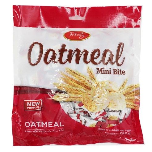 인기 많은 리치 오트밀 미니바이트 스낵, 250g, 3개 추천해요 인기 많은 리치 오트밀 미니바이트 스낵, 250g, 3개 추천해요