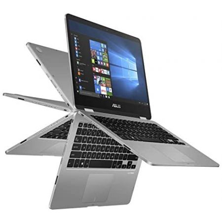 가성비갑 [아마존베스트]ASUS VivoBook Flip 14 Thin Light 2-in-1 Laptop 14” FHD Touchscreen Intel Celeron D, 상세