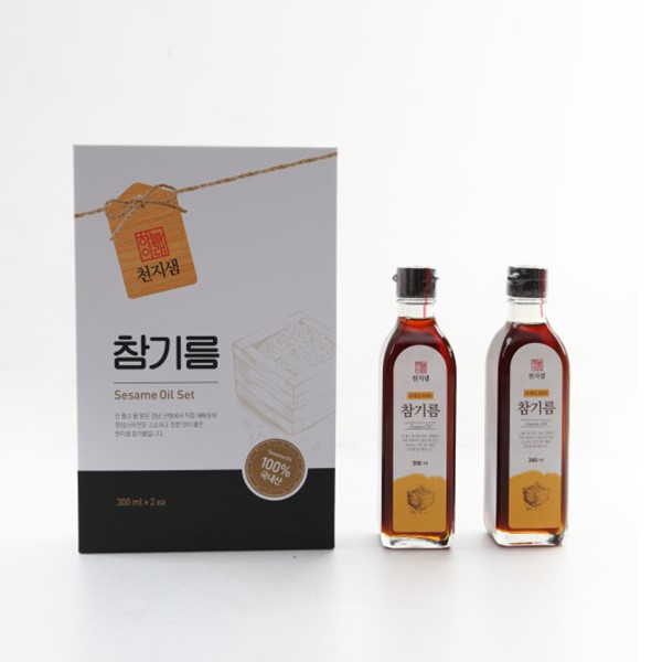 인기있는 천지샘 국내산 참기름 선물세트 (국산참깨 100%), 1세트, 600ml 추천해요 인기있는 천지샘 국내산 참기름 선물세트 (국산참깨 100%), 1세트, 600ml 추천해요