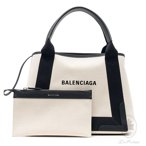 구매평 좋은 발렌시아가 [BALENCIAGA] 네이비 카바스 스몰 쇼퍼백 339933-AQ38N-1081 좋아요