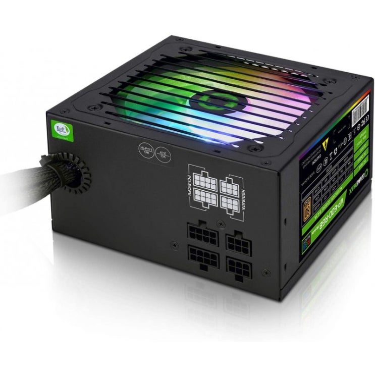 선택고민 해결 전원 공급 장치 600W 세미 모듈식 80+ 브론즈 GAMEMAX VP-600-RGB: 컴퓨터 및 액세서리, 단일옵션 추천합니다