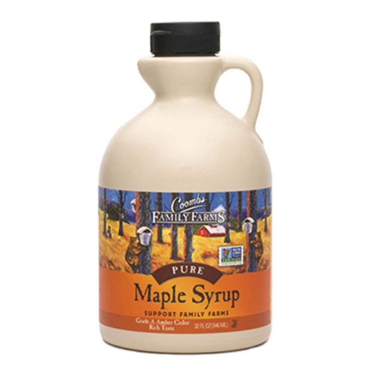 잘나가는 Coombs Family Farms 퓨어 메이플 시럽 그레이드 A 앰버 컬러 리치 테이스트, 1개, 946ml 좋아요 잘나가는 Coombs Family Farms 퓨어 메이플 시럽 그레이드 A 앰버 컬러 리치 테이스트, 1개, 946ml 좋아요