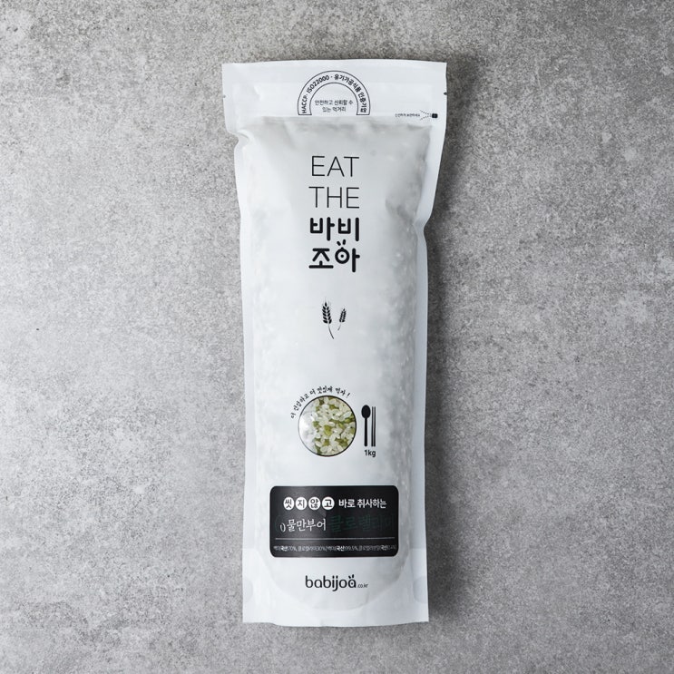 인지도 있는 바비조아 물만부어 클로렐라쌀, 1kg, 1팩 추천합니다 인지도 있는 바비조아 물만부어 클로렐라쌀, 1kg, 1팩 추천합니다