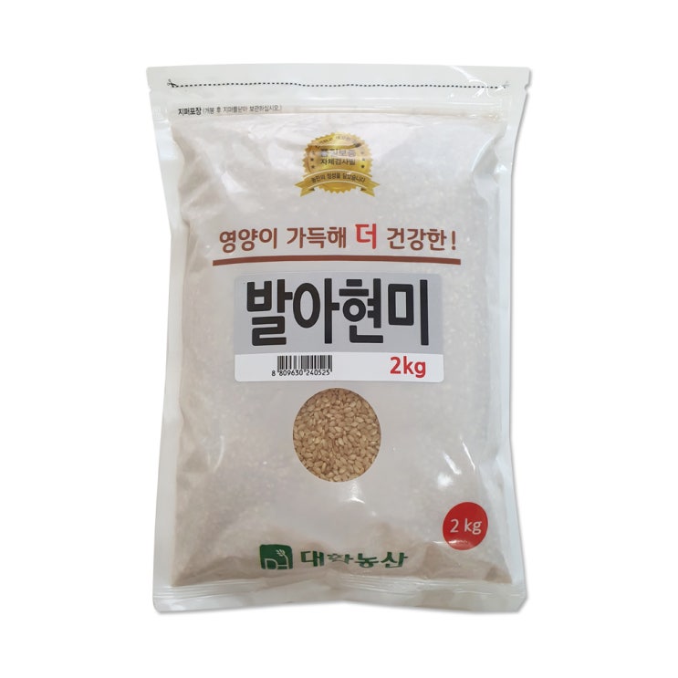 잘팔리는 대한농산 발아현미, 2kg, 1개 ···