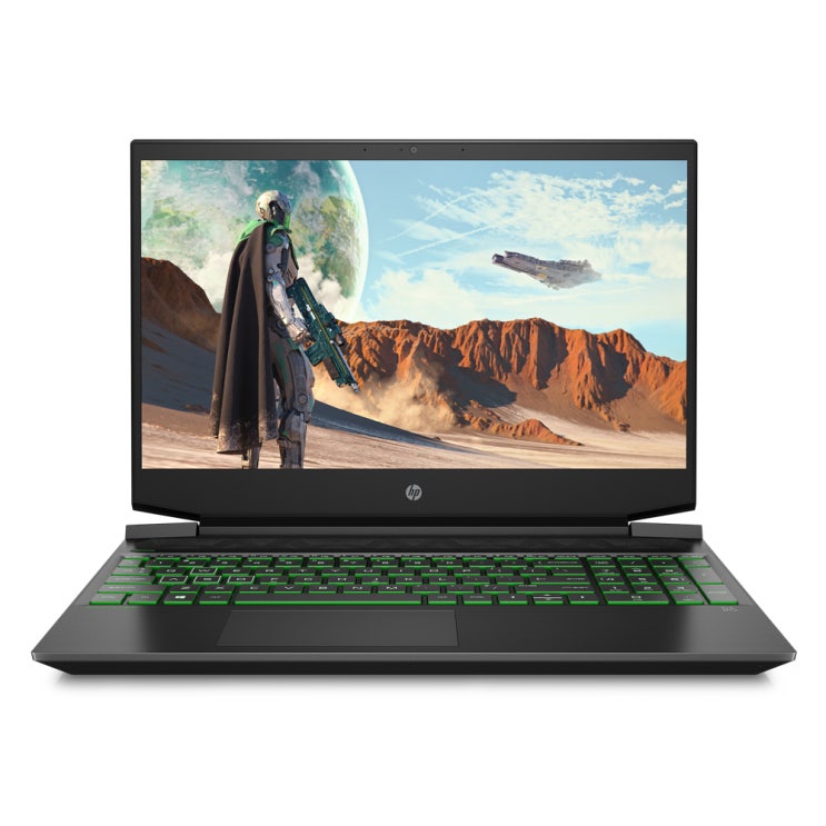 인기 많은 HP 파빌리온 15 ShadowBlack 게이밍 노트북 ec1058AX (라이젠7-4800H 39.6cm GTX1650 Ti), 윈도우 미포함, 512GB, 8GB ··