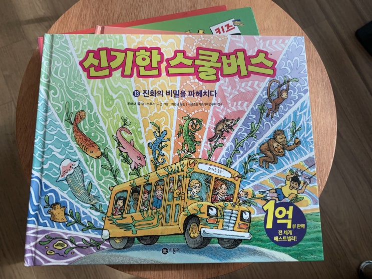  신기한 스쿨버스 13 생명의 진화 : 초등 과학 책 추천(사람은 어떻게 생겨났어?)