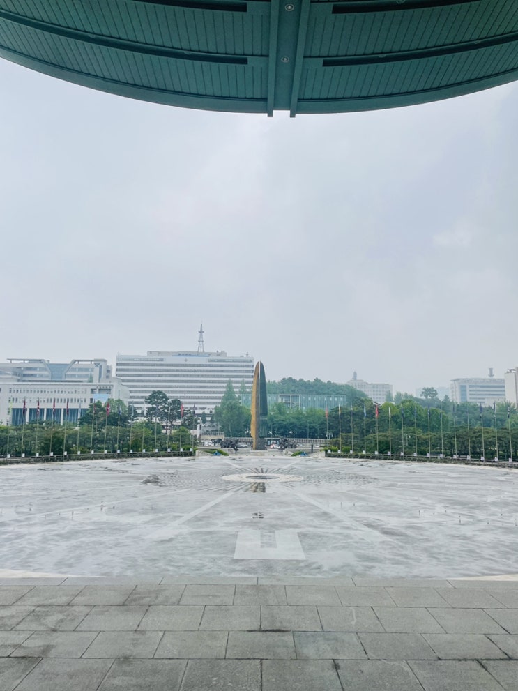  오늘 일기의 마지막, 용산 전쟁기념관, 6.25전쟁 한국전쟁에 대해 배울 수 있는 곳 | 오늘 일기 | 6월 3일