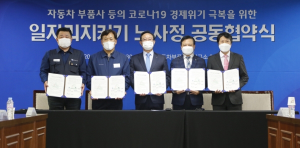  울산 자동차부품 산업 퇴직자 일자리 통합 공고